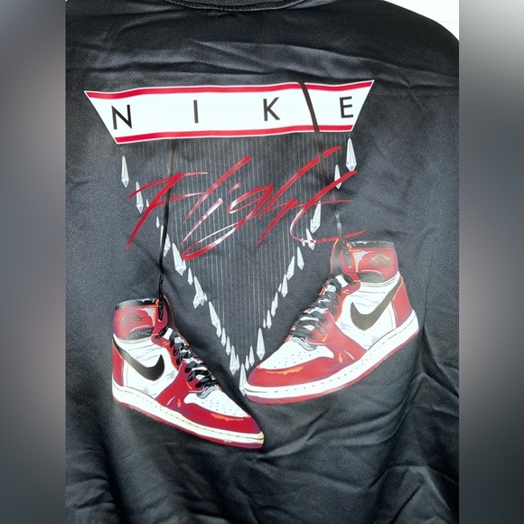 NWT JORDAN Flight Renegade Lost and Found Black Bomber Jacket Sz S - Picture 7 of 14